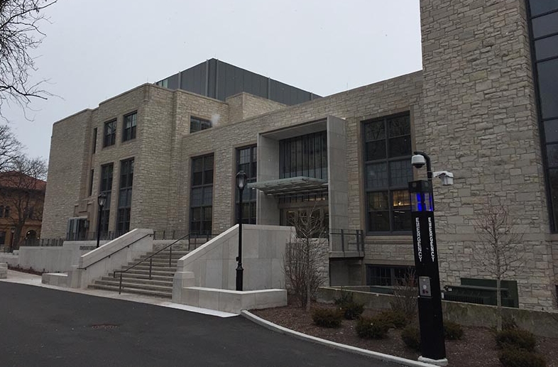 exterior of Kresge Hall